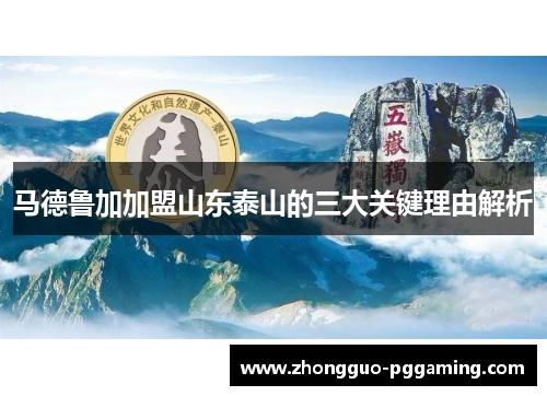 马德鲁加加盟山东泰山的三大关键理由解析